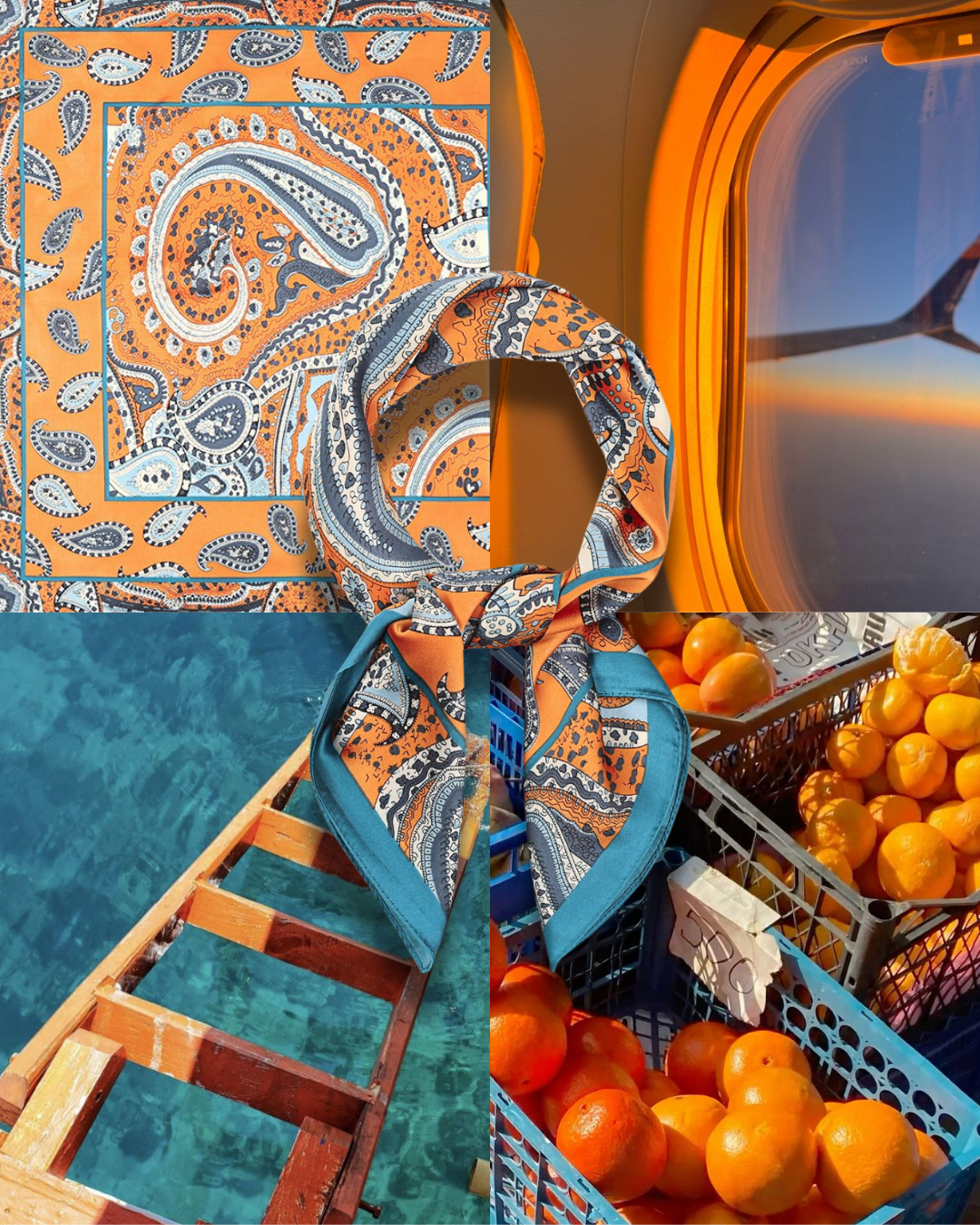 Coral Coast Scarf