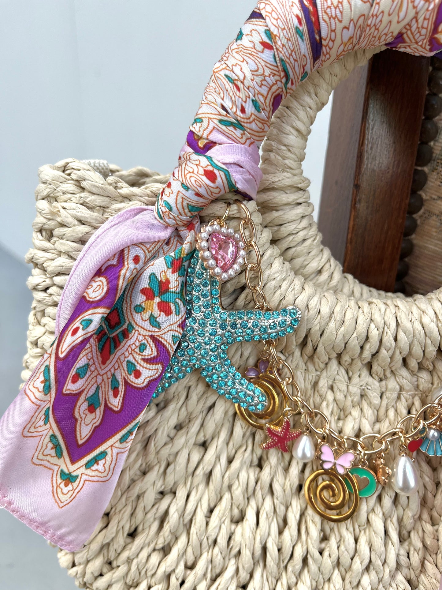 LIMITED EDITION Blush & Blue Waves Bag