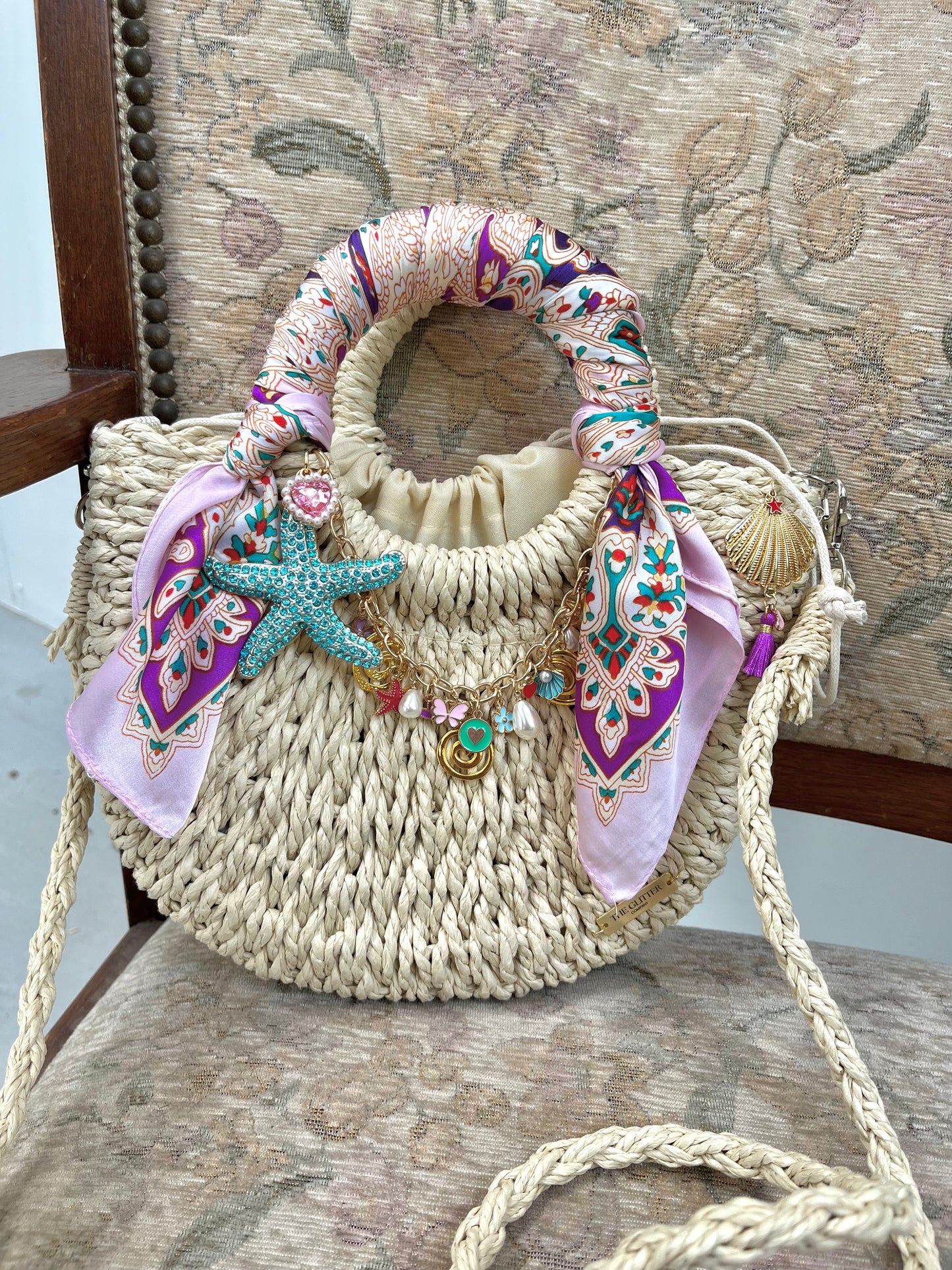 LIMITED EDITION Blush & Blue Waves Bag