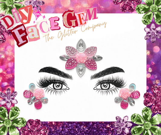 DIY Rosy Snow Face Gem Kit
